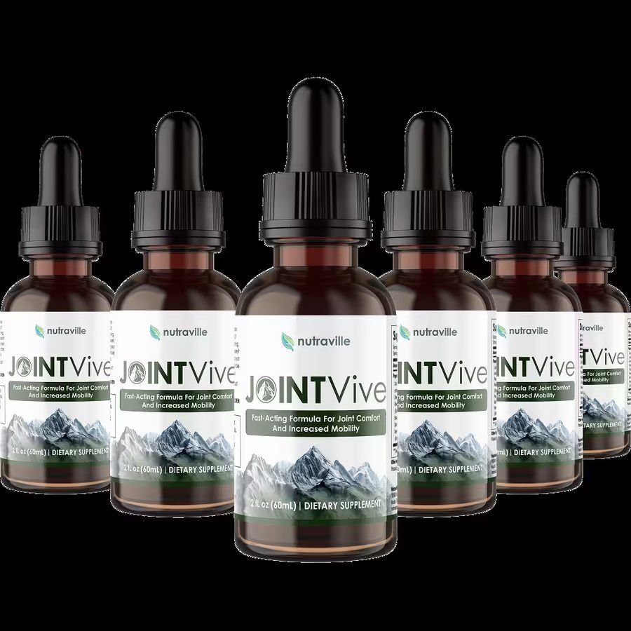 JointVive liquid joint support supplement, six-bottle package